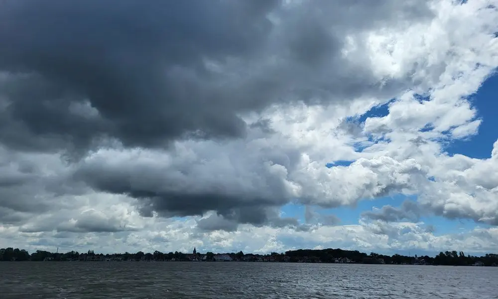 Vlick vom Schiff in Richtung Steinhude
