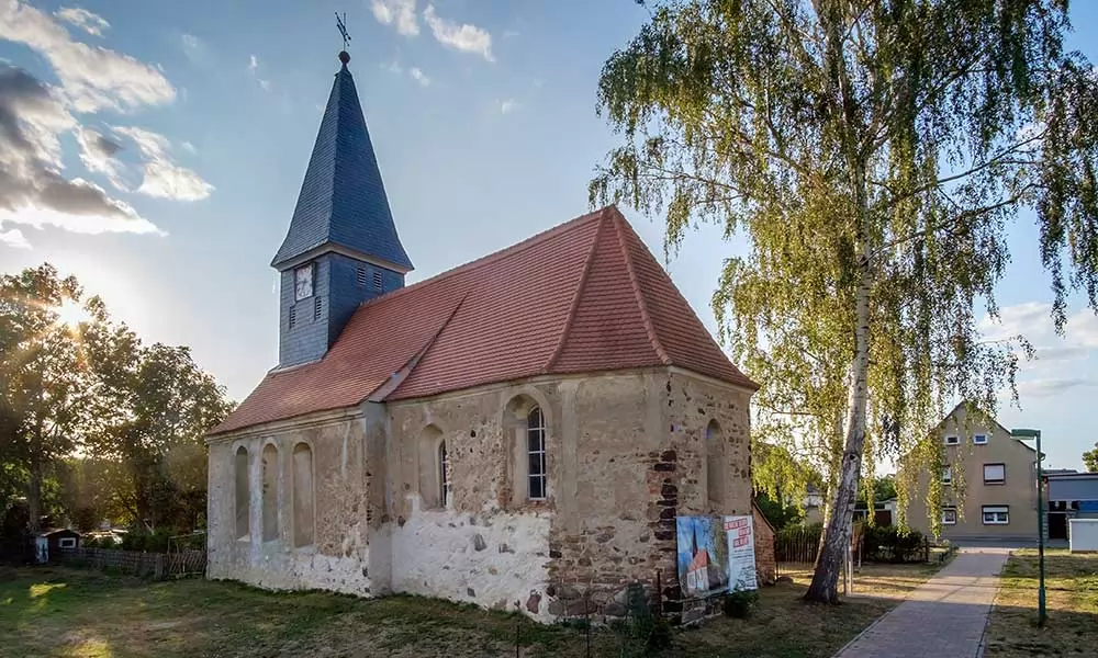 Dorfkirche Selben von SÃ¼dosten aus gesehen