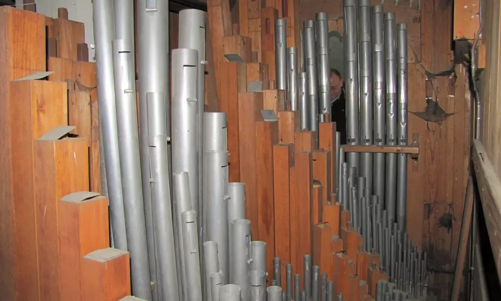 Eindrücke von der Orgelsanierung in Miesterhorst