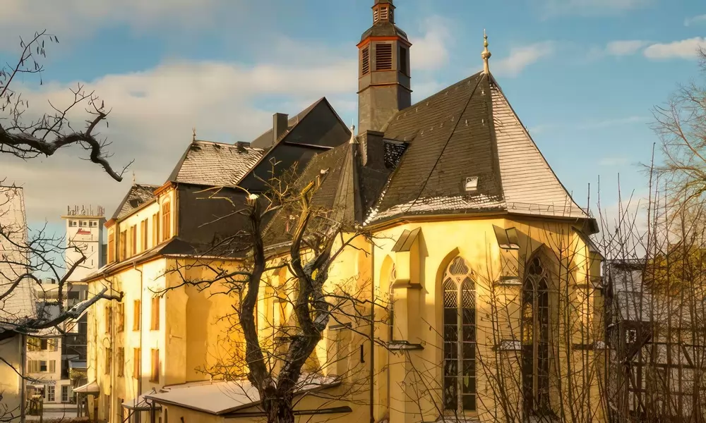 Untere Stadtkirche Wetzlar im Winter