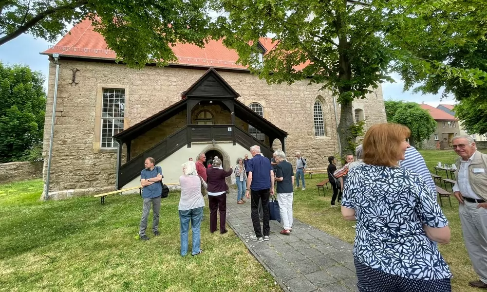 Zu Gast in St. Walpurgis Großengottern (Thüringen) im Rahmen der Mitgliederversammlung 2023 des KiBa-Fördervereins