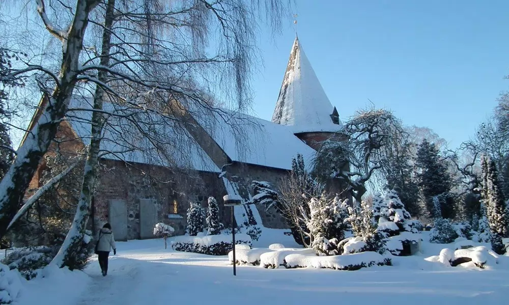 Januar: St. Laurentius in Kosel (Schleswig-Holstein)