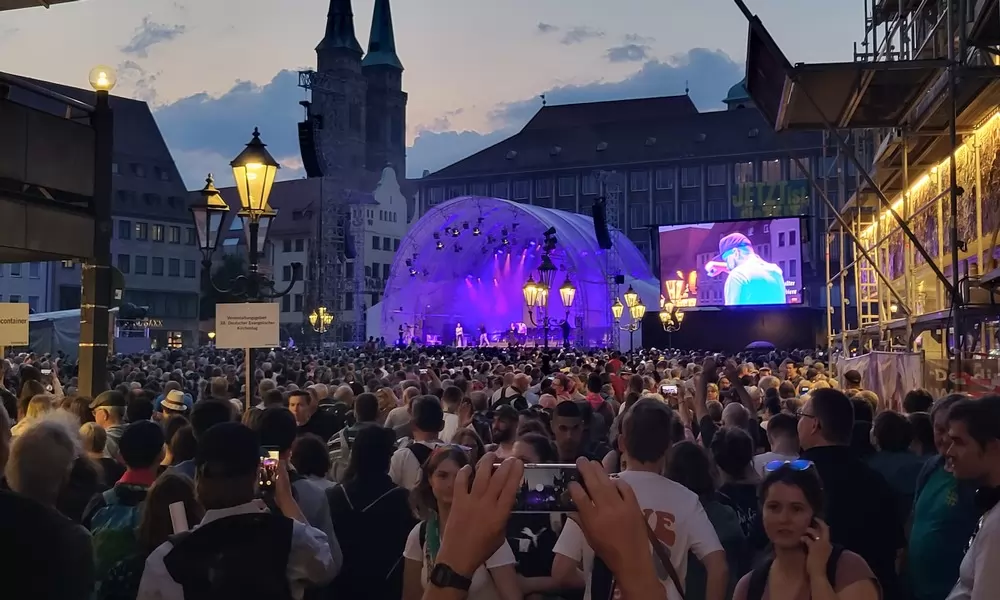 Impressionen vom Kirchentag in Nürnberg