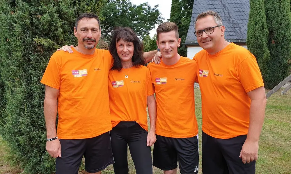 Bei der MDR-Show „Mach Dich Ran“ gewann das Team Canitz den 3. Platz - das half beim Wiederaufbau
