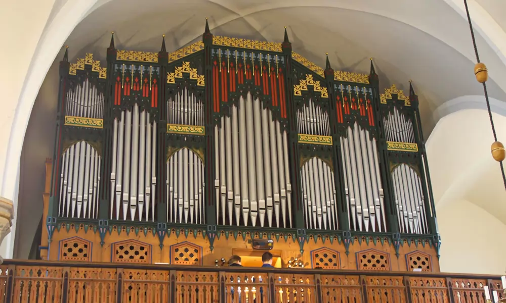 Die Orgel mit Robin Hlinka und Tamara Busch