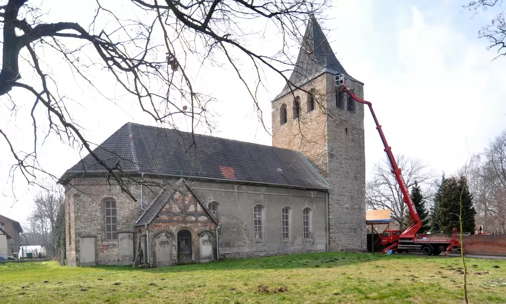 Die KiBa fördert in Großpaschleben die komplexe Gesamtsanierung der Dorfkirche