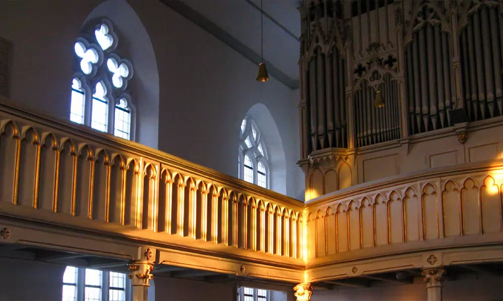 Oktober: Opitz-Orgel (1878) in der Christuskirche Rositz (ThÃ¼ringen)