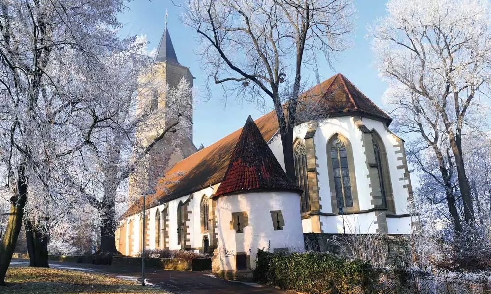 Januar: Michaelskirche Waiblingen