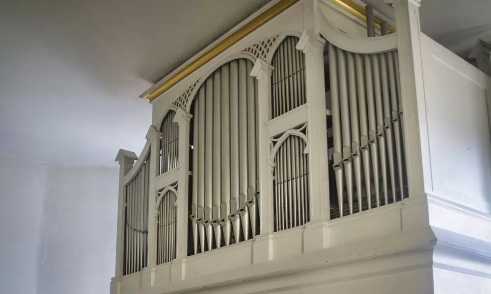 Kirche in Pohla: Die Orgel