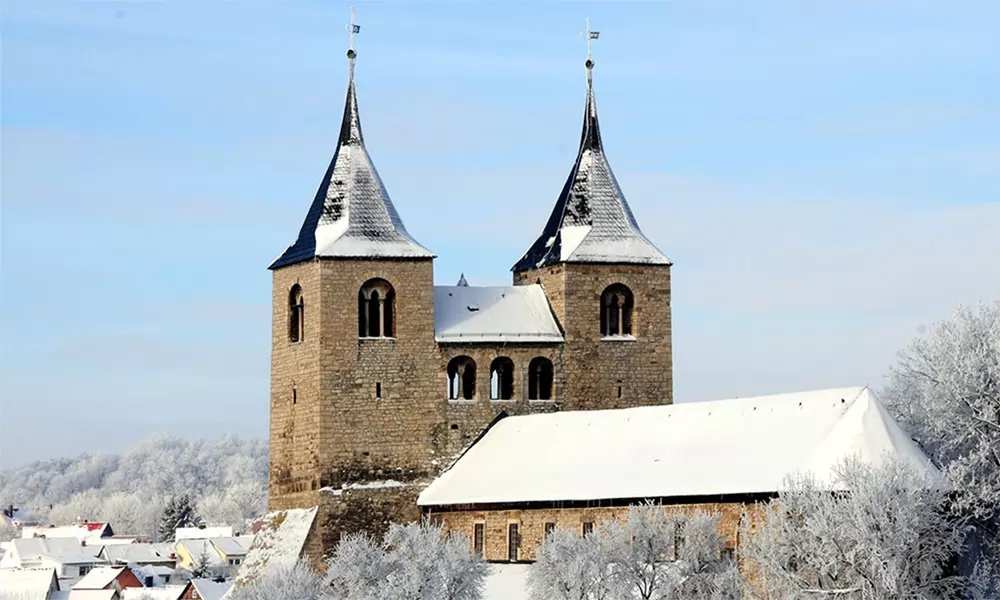 Dezember: St. Cyriakus in Frose (Sachsen-Anhalt)