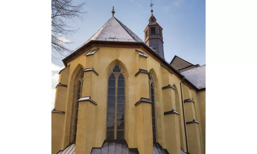 Untere Stadtkirche Wetzlar: Chor von auÃŸen