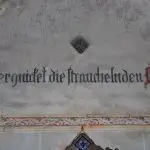 Fichtmüller, Andrea | 2015 Passender Spruch zur Skaterbahn, zu finden in der Klosterkirche.JPG