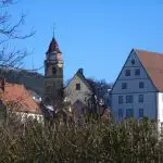 Korn, Markus | Leonberg-Stadtkirche-aus der Ferne