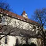 Korn, Markus | Leonberg-Stadtkirche-hinter Bäumen