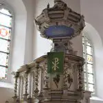 Fild, Karin | Engel-Kanzel in der Wendisch-Deutschen Doppelkirche Vetschau-Sommer 2018-291jpg.