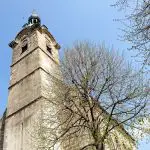 Dorn-Trautner, Heidemarie | Hersbruck_Stadtkirche_im Frühlingserwachen