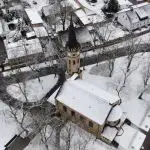 Gordalla, Claudia | 04 Birkenwerder - Evgl. Kirche Bkw.- Winter
