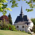 Wollmirstedt, Michael | Eckweiler-Hunsrück-Heilig-Kreuz-Kirche (Kirche ohne Dorf)-Frühling
