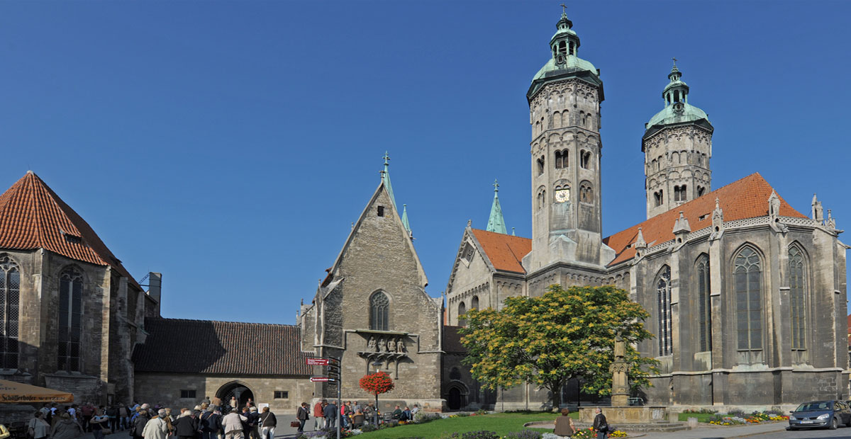 Domplatz in Naumburg (Saale)