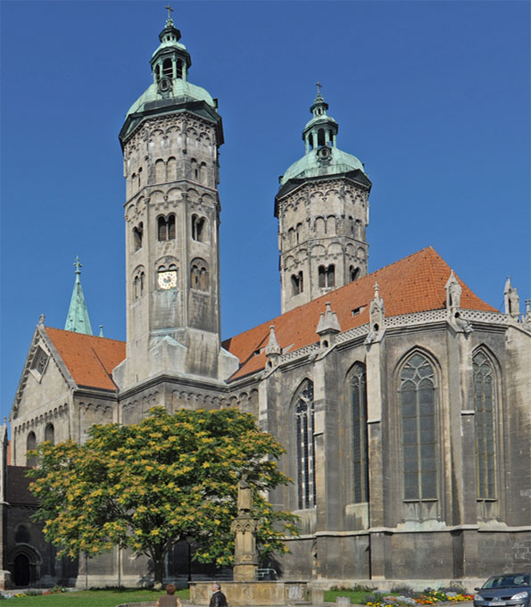 Domplatz in Naumburg (Saale)