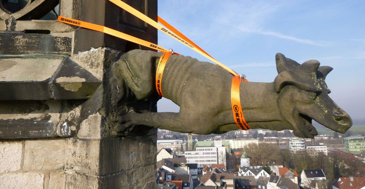 Wasserspeier an der Stadtkirche Unna