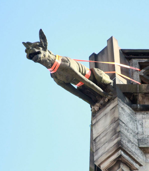 Wasserspeier an der Stadtkirche Unna