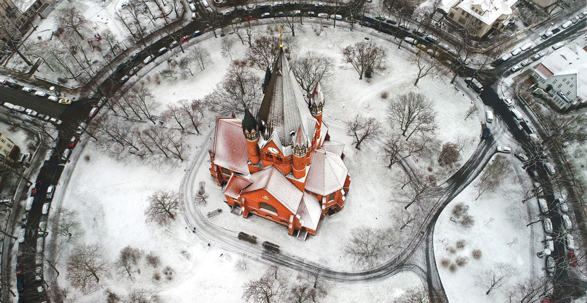 Pauluskirche Halle - das Siegerbild des Fotowettbewerbs