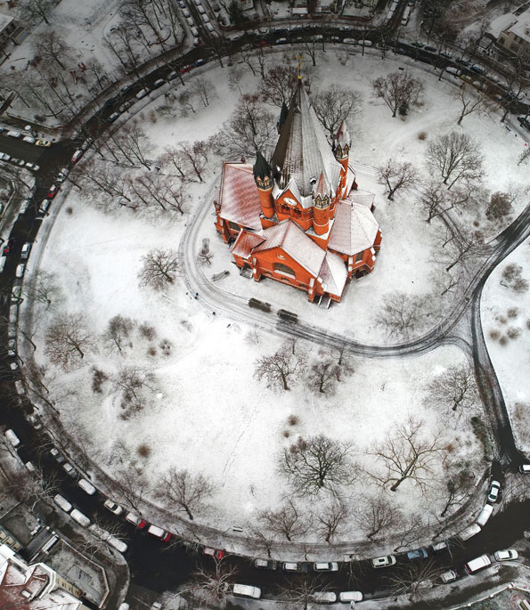 Pauluskirche Halle - das Siegerbild des Fotowettbewerbs