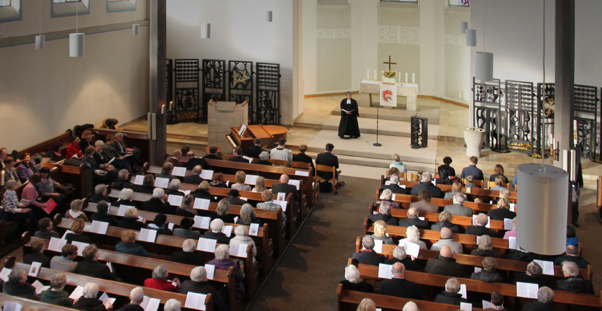 Gottesdienst in der Christuskirche Oberhausen