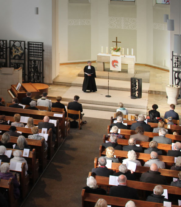 Gottesdienst in der Christuskirche Oberhausen