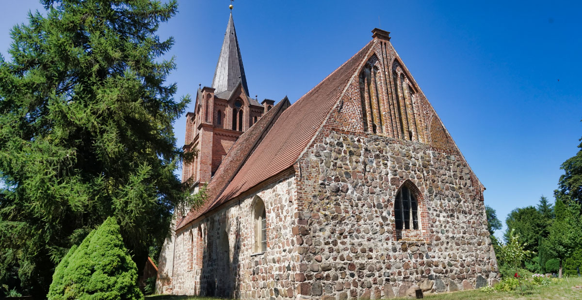 Dorfkirche Ranzin im Kreis Vorpommern-Greifswald