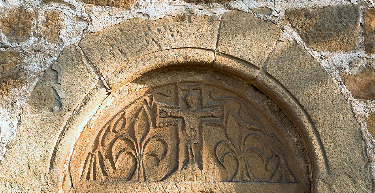 Portal an der Dorfkirche Hassel (Sachsen-Anhalt)