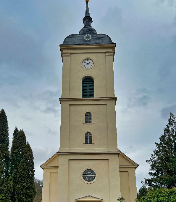 Dorfkirche Niederstriegis in Mittelsachsen