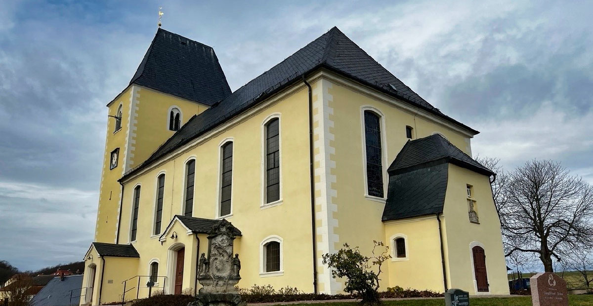 Dorfkirche Marbach (Striegistal) in Mittelsachsen