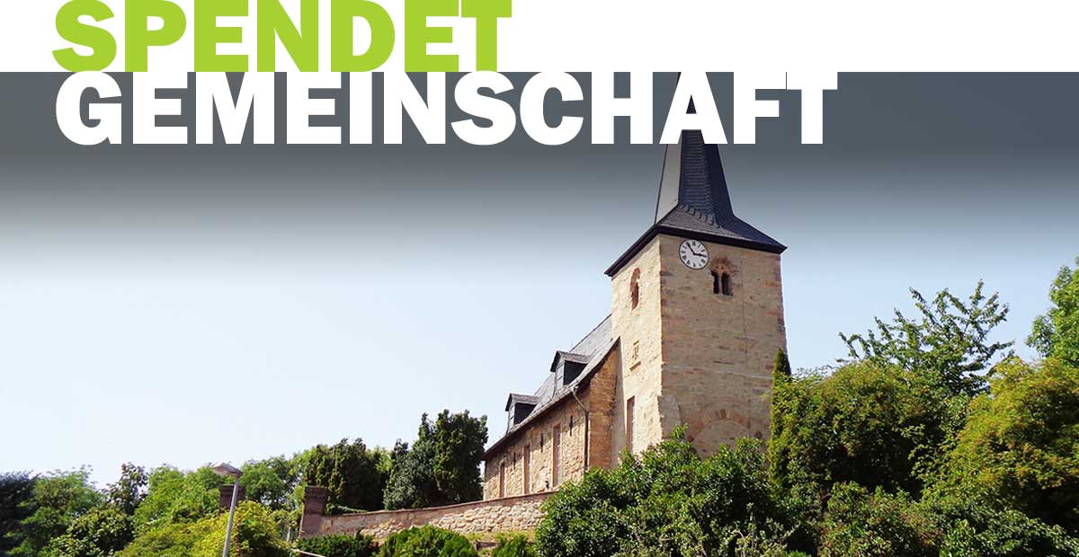 Spendet Gemeinschaft: die St.-Laurentius-Kirche Burgwenden in Thüringen