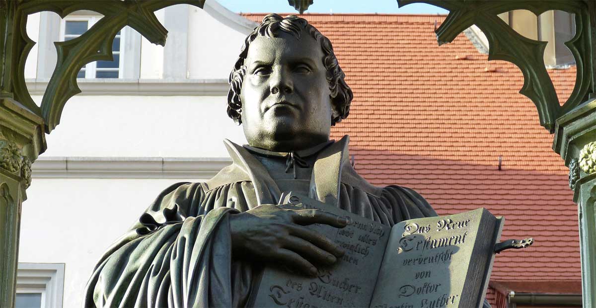 Lutherdenkmal in Wittenberg