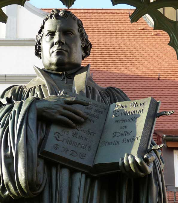 Lutherdenkmal in Wittenberg