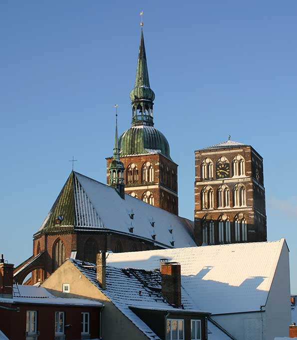 Nikolaus stand Pate: St.-Nikolai-Kirche zu Stralsund (Meckelnburg-Vorpommern)
