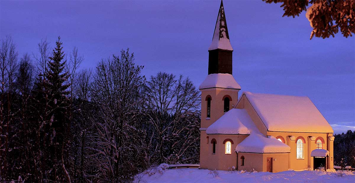 Martin-Luther-Kirche in Spiegelau (Bayern)