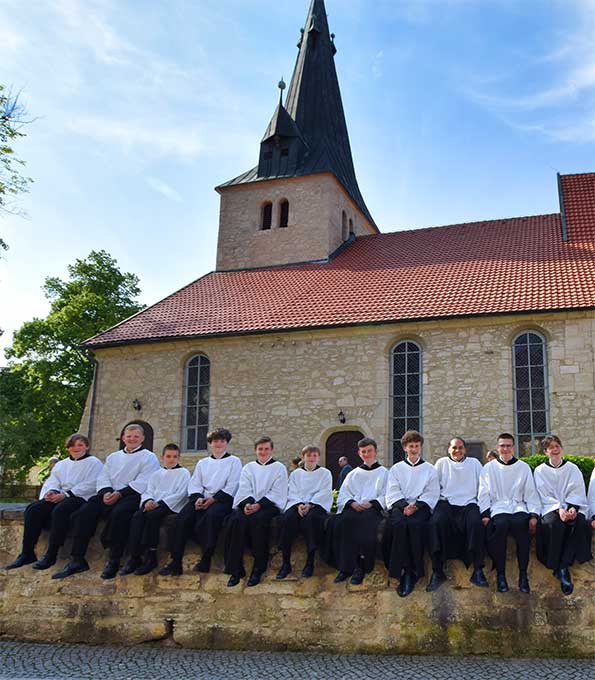 Pfingstreise 2023: der Knabenchor zu Gast in St. Marien Bleicherode (Thüringen)