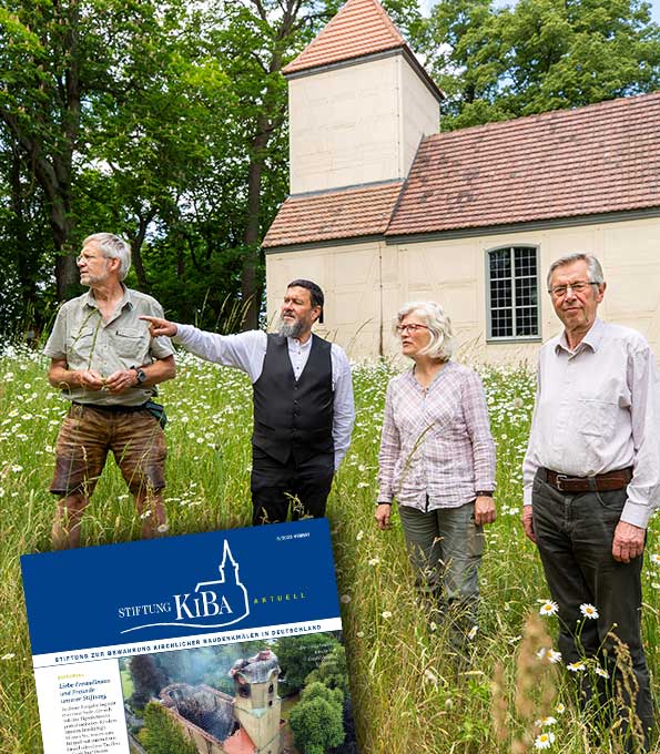 Die NABU-Kirche Neu-Temmen im neuen Stiftungsrundbrief