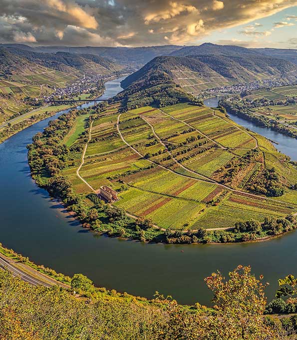 Moselschleife in Rheinland-Pfalz