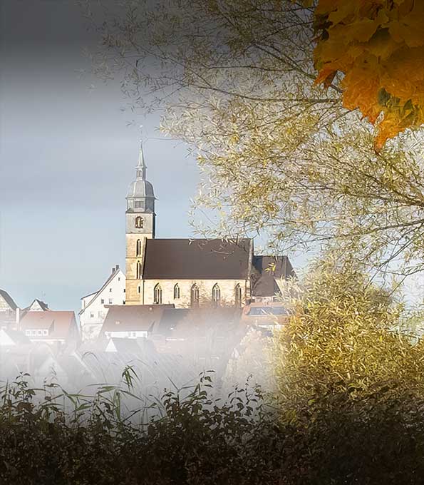 Stadtkirche St. Dionysius auf dem Schlossberg in Böblingen Stadtkirche St. Dionysius auf dem Schlossberg in Böblingen