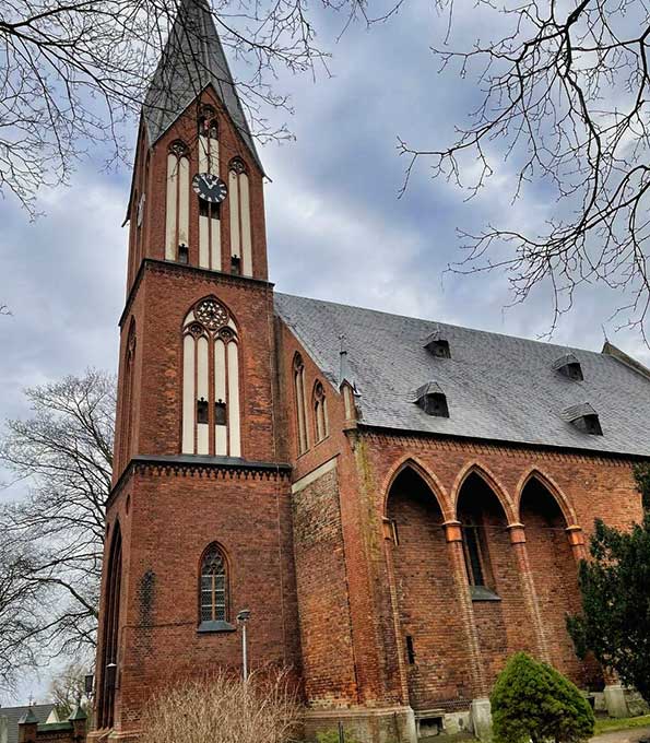 Chorgwölbe der Dorfkirche Prohn (Mecklenburg-Vorpommern)