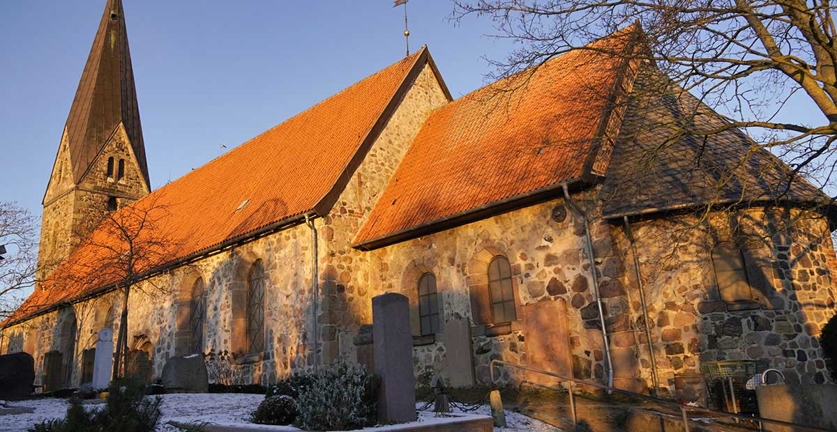 Kirche in Eckernförde-Borby (Schleswig-Holstein)