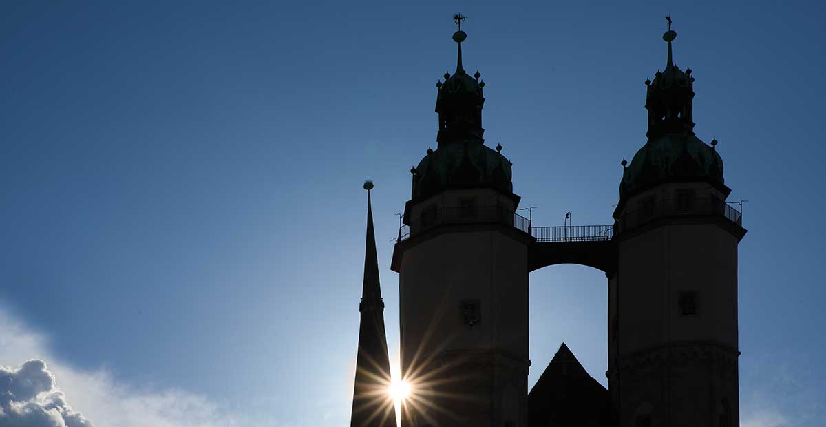 Marktkirche unser Lieben Frauen zu Halle an der Saale (Sachsen-Anhalt)