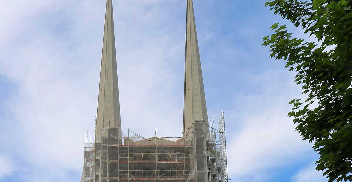 Komplexe Turmsanierung in St. Johannis zu Würzburg