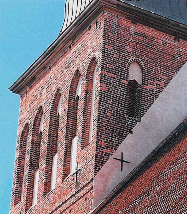 Kirchturm St. Jacobi zu Gingst auf Rügen (Mecklenburg-Vorpommern)