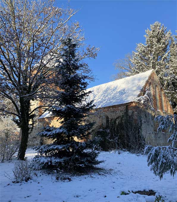 Dorfkirche Groß Pankow-Tacken (Brandenburg) - 2026 von der KiBa gefördert