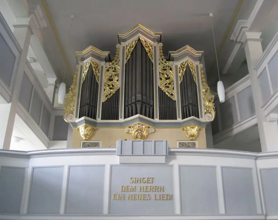 Gottfried Silbermann Orgel, St.-Annen-Kirche Niederschöna